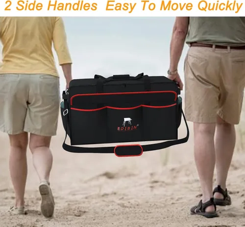 Miniatura 4 de Bolsa de Transporte para Plancha de 17 Pulgadas Compatible con Plancha de Mesa Blackstone 1814 de 17 pulgadas con Tapa, Compatible Exclusivamente