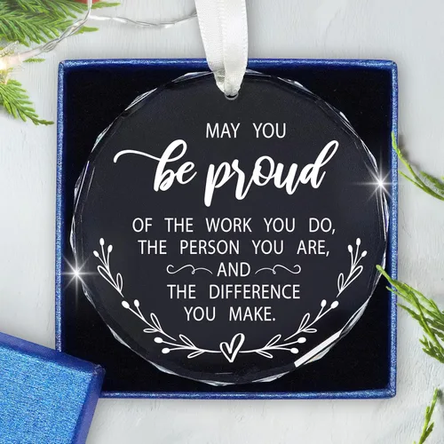 Miniatura 14 de Regalos inspiradores para mujeres, hombres, adornos de Navidad, cumpleaños, regalos inspiradores para amigos, compañeros de trabajo, ideas de regalo