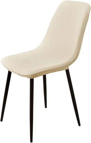 Miniatura 14 de Juego de 4/6/2 fundas elásticas de terciopelo para sillas de comedor, fundas de silla de comedor, estilo moderno, universal, sin brazos, protector