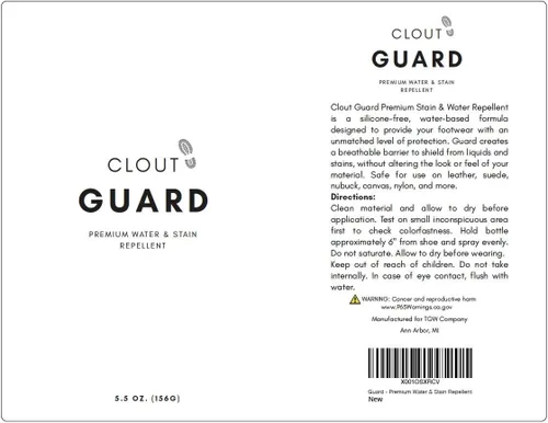 Miniatura 2 de CLOUT Guard - Repelente de agua y manchas de alta calidad, impermeable y protege gamuza, cuero, nobuck, tela, nailon, poliéster y más, protector