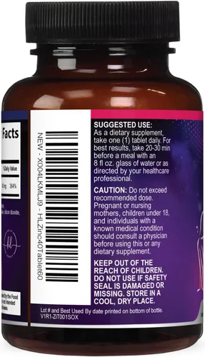 Miniatura 8 de Suplementos de zinc de 40 mg – Apoyo inmunológico de alta potencia y suplemento antioxidante – El mejor suplemento de zinc para la salud de la piel