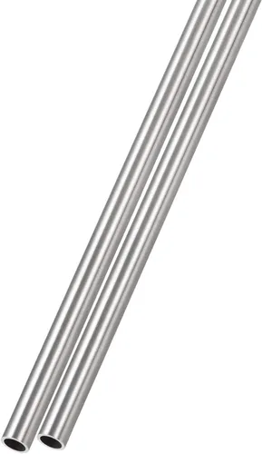 Miniatura 22 de METALLIXITY Tubo de acero inoxidable 304 (0.236 in de diámetro x 0.024 in de pared T x 11.811 in de largo), 2 piezas, tubo recto - para muebles