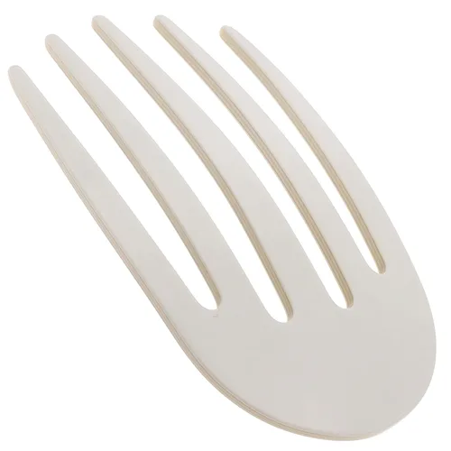 Miniatura 10 de Camila Paris CP3407 - Peine lateral francés pequeño redondeado, gris, hecho a mano, pinzas de pelo de sujeción fuerte para mujer, moño Chignon