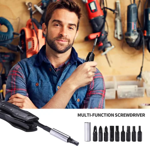 Miniatura 6 de Cuchillo de bolsillo multiherramienta para hombres, relleno de calcetines de Navidad, regalos para novio, él, marido, papá, alicates tácticos