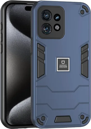Miniatura 314 de Funda compatible con Huawei Y9 Prime (2019), compatible con Huawei Y9 Prime (2019) 4G STK-L21 2 en 1 [PC duro + TPU], funda de teléfono azul