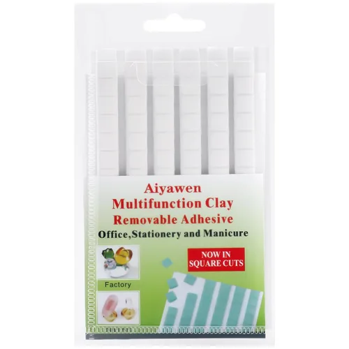 Miniatura 7 de Masilla adhesiva, masilla de montaje, masilla adhesiva, masilla adhesiva extraíble y reutilizable, masilla segura para pared para colgar Azul