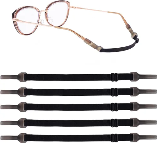 Correa para gafas de sol para niños, sin cola, ajustable, cordones, soporte para gafas deportivas alrededor del cuello
