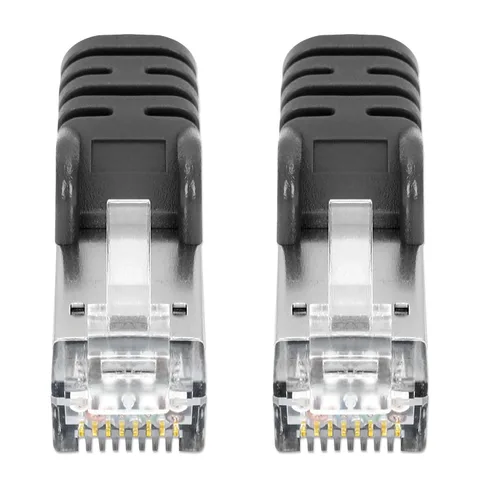 Miniatura 2 de Intellinet Cable de conexión de red Ethernet Cat8 – Cable de Internet de 40 G con arranque sin enganches, resistente, cable de cobre puro desnudo
