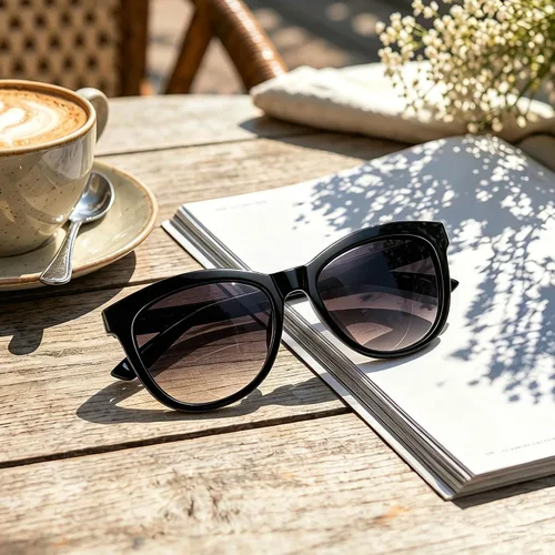 Miniatura 6 de EASY READ Lentes de sol bifocales de lectura para mujer, a la moda, con protección UV400 (aumento 1.00, negro)