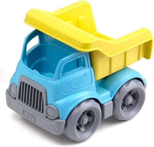 Miniatura 2 de Green Toys OceanBound Dumper - Camión de construcción - 2023, amarillo/azul