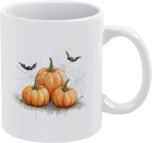 Miniatura 15 de Taza de cerámica de calabaza con telarañas, taza de viaje para papá, regalo único para el día del padre, marido, hombres, él