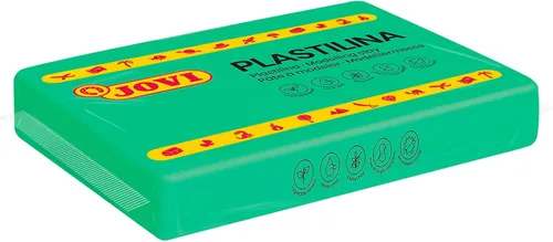 Miniatura 3 de Jovi Arcilla para modelar, 3 libras en total, 4 barras que no se secan, 0.77 libras cada una, artes y manualidades (verde claro)