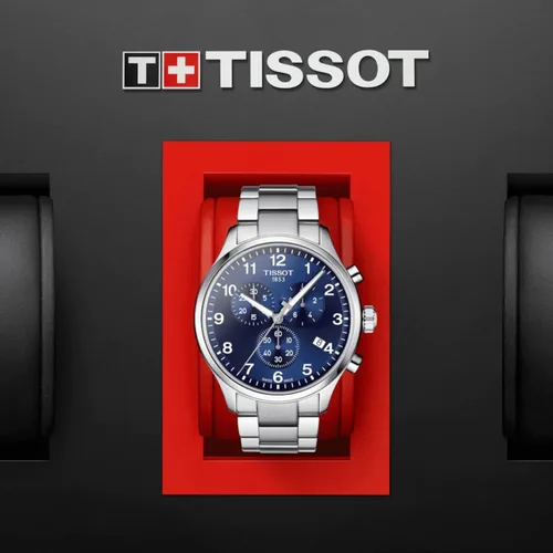 Miniatura 4 de Tissot Reloj casual Chrono XL de acero inoxidable para hombre
