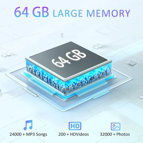 Miniatura 5 de Redbeat Teléfonos celulares Android 14 desbloqueados D5 8 núcleos 1.6GHz procesador 6.52 pulgadas IPS, 5000mAh, 6GB RAM 64GB ROM expandible 1TB