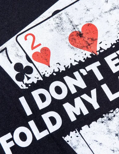 Miniatura 5 de Póker - I Don't Even Fold My Laundry Camiseta divertida de Texas Hold Em