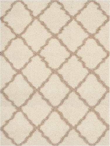 Miniatura 107 de Safavieh - Dallas Shag Collection SGD257A - Alfombra de área con diseño de enrejado de 10 x 14 pies