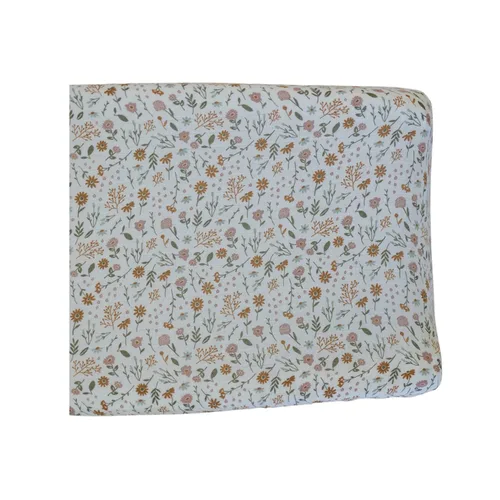 Miniatura 20 de Mebie Baby Funda para cambiador, flor de otoño, 100% muselina de algodón para cambiador, funda para bebé niño y niña, fundas de decoración