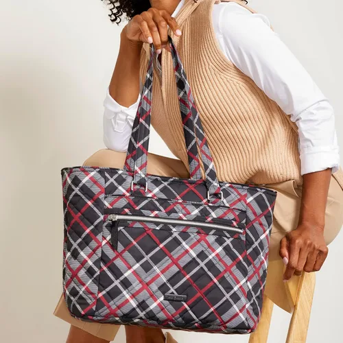 Miniatura 11 de Vera Bradley Bolsa de trabajo de sarga de alto rendimiento para mujer