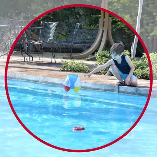 Miniatura 6 de Lifebuoy Sistema de alarma de piscina - Sensor de movimiento de piscina con algoritmo avanzado - Alarma inteligente para piscina que es controlada