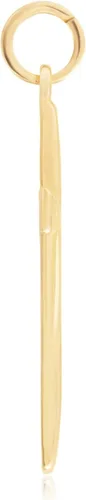 Miniatura 3 de Dijes religiosos de oro amarillo de 14 quilates para hombres y mujeres disponible en varios diseños
