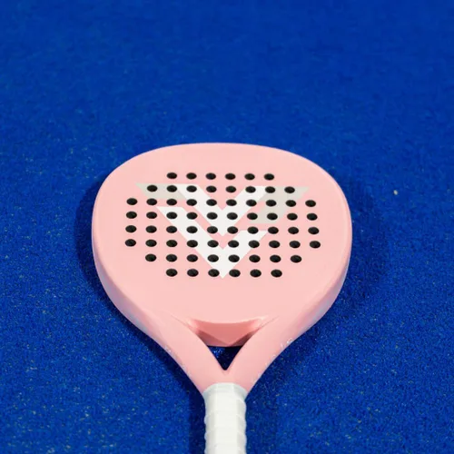 Miniatura 6 de VALA Una pala de pádel: fibra de carbono ligera, diseño absorbente de golpes, forma redonda, textura de agarre extra para giro y control, Pala
