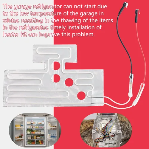 Miniatura 6 de 5303918301 Kit de calentador de garaje para refrigerador Frigidaire Kenmore, reemplaza PS900213 AP3722172 AH900213 Juego de calentador de garaje