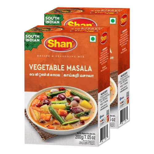 Miniatura 193 de Shan Korma Recipe and Seasoning Mix 1.76 oz (50g) - Spice Powder for Traditional Meat in Yogurt Sauce - Suitable for Vegetarians - Airtight Bag in a