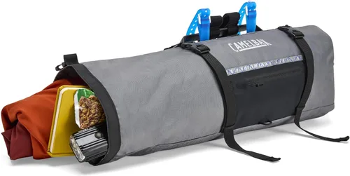 Miniatura 6 de CamelBak M.U.L.E. 9 Bikepacking - Manillar de carga lateral impermeable para tiendas de campaña y equipo, gris lobo