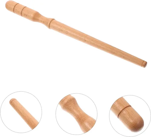 Miniatura 4 de EXCEART Soporte de estante de alambre de palo de madera para heridas Soporte de lana de tejer Dispensador de hilo de madera Herramientas de enmarcar