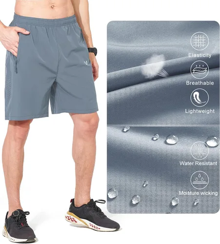 Miniatura 4 de NORTHYARD - Pantalones cortos deportivos para correr para hombres, ligeros, de secado rápido, 7, 5 o 9 pulgadas, para senderismo, deportes, gimnasio