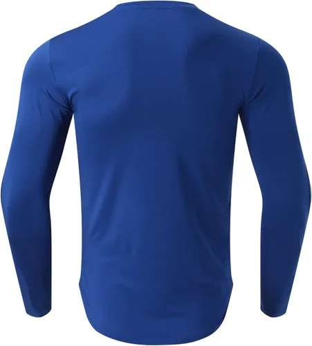 Miniatura 31 de Camisas de compresión atléticas de manga larga para hombre, capa base, camisa de entrenamiento atlético, camisas de compresión, camisetas deportivas