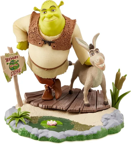 Miniatura 4 de CC Countdown Characters Figura coleccionable de Shrek 2024, mercancía oficial de Shrek, estatua del calendario de Adviento para construir