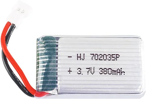 Miniatura 5 de 2 unids 3.7 V 380 mAh 20C 702035 batería recargable Lipo con cargador USB para Hubsan X4 H107 MJX F47 DFD F180 Quadcopter RC Drone piezas de repuesto
