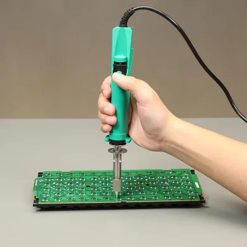 Miniatura 8 de YIHUA 929D VI - Plancha desoldadora eléctrica controlada por temperatura con rendimiento mejorado, herramienta de soldadura calentada con 3