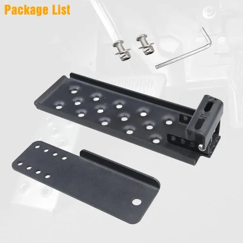Miniatura 5 de JROAD Pedal muerto del lado del conductor, panel de apoyo de pie izquierdo compatible con Jeep Wrangler JL JLU 2018 2019 2020 2021 y Gladiator JT