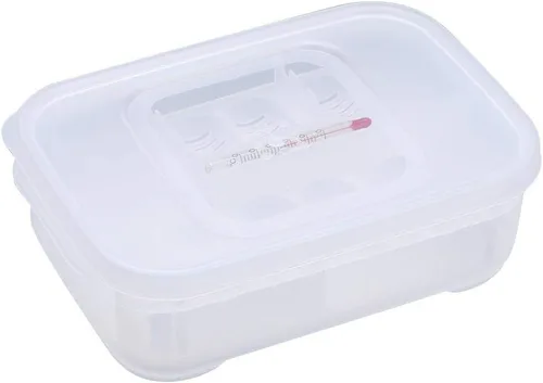 Miniatura 11 de Caja de cría de reptiles, incubadoras de huevos de reptiles de plástico con tapa transparente para eclosionar, lagartos, melena de león, reptiles