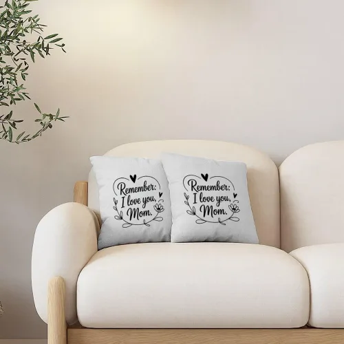 Miniatura 4 de Mom Birthday Gifts for Moms Valentines Day Velvet Pillow Covers 18X18 Best Mom Presents Mama Gift Mama Mommy Gifts Pillow Case Bedroom Decoration