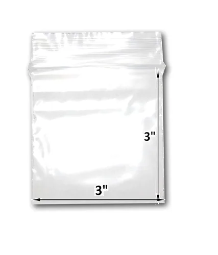 Miniatura 18 de 200 bolsas de plástico transparente de 6 x 9 pulgadas, bolsas de polietileno con cierre resellable de 2 mil con cierre resellable Claro
