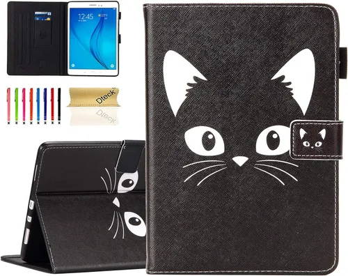 Miniatura 18 de Dteck Funda universal para tablet de 7.9 a 8.4 pulgadas, funda plegable de piel con tapa para Onn de 8 pulgadas, Samsung Galaxy Tab 8.0 pulgadas 8.4