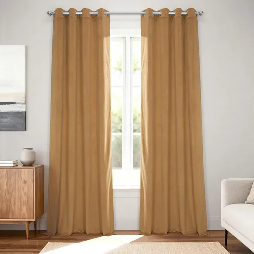 Miniatura 15 de Half Price Drapes VPCH-110602-84-GRBO cortinas oscurecedoras de ojales terciopelo