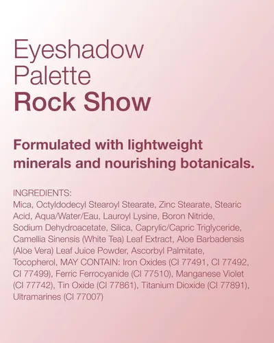 Miniatura 10 de Mineral Fusion Paleta de sombras de ojos – Cuatro tonos de polvo prensado en acabado mate, satinado y brillante – Maquillaje de ojos vegano natural
