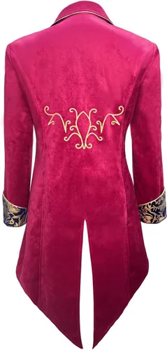Miniatura 2 de Chaqueta steampunk vintage para hombre, estilo gótico, victoriano, uniforme