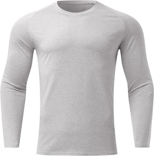 Miniatura 57 de Camisas de compresión atléticas de manga larga para hombre, capa base, camisa de entrenamiento atlético, camisas de compresión, camisetas deportivas