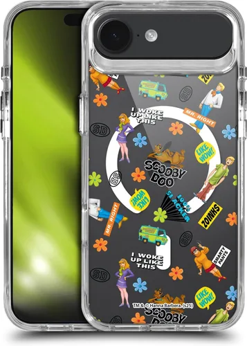 Miniatura 185 de Head Case Designs Funda con licencia oficial de Scooby-Doo Capture Character Art a prueba de golpes [protección de grado militar] compatible