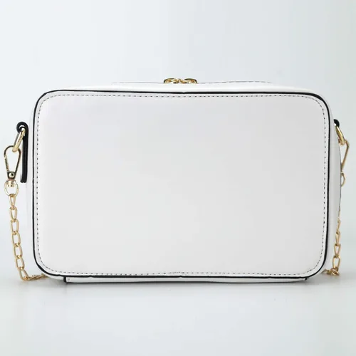 Miniatura 4 de QiMing Bolso de noche con forma de cinta retro, bolso cruzado de casete de audio de PU para mujer