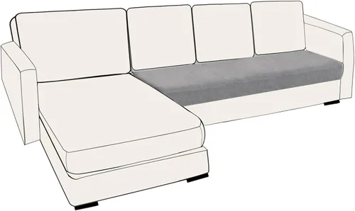 Miniatura 77 de UNBBRRL Fundas de cojín de asiento para sofá, elásticas, funda de cojín individual para sofá, fundas de cojín para sofá, fundas de héroe protegen