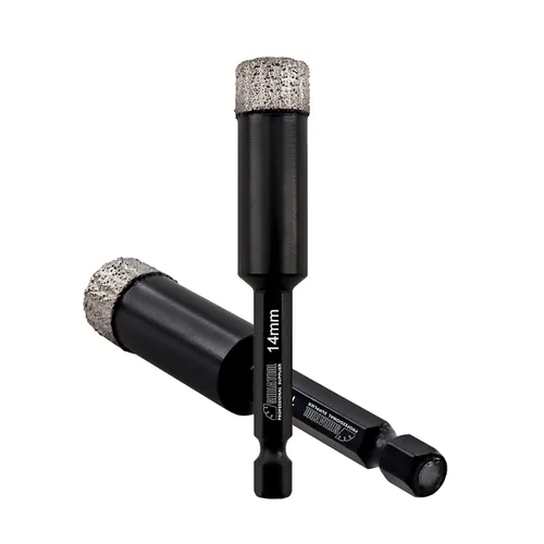 Miniatura 13 de SHDIATOOL Brocas de diamante seco 1/4 "para azulejos de porcelana cerámica porcelana mármol granito diámetro 0.236 in 2 unids