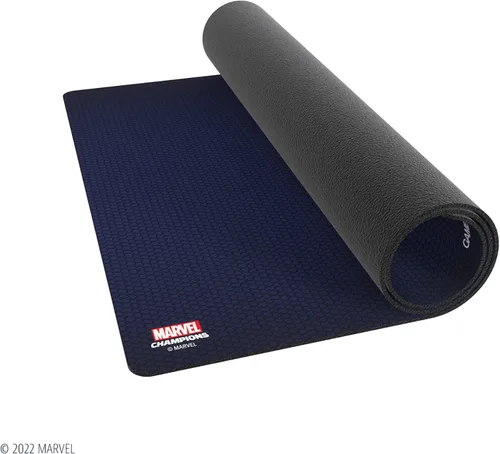 Miniatura 5 de Gamegenic Alfombra de juego – Playmat: Marvel Champions: Captain Marvel – Smooth & Tough – Compatible con Magic The Gathering Commander Deck, cartas