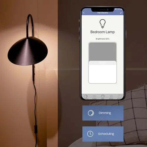 Miniatura 4 de Feit Electric CFC40/927CA/FIL/AG Bombilla LED inteligente, WiFi, regulable, no requiere concentrador, compatible con Alexa o Google Assistant