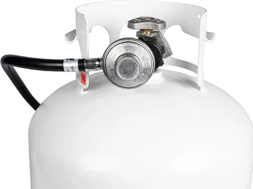 Miniatura 5 de Blackstone 5471 Manguera adaptadora de propano y regulador para tanque de 20 libras, parrilla de gas y plancha - Resistente a la intemperie